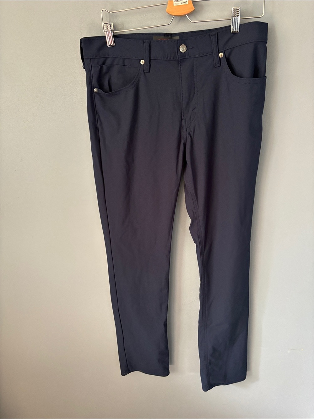 Signature by Levi Strauss Men's Action Flex Pro Dark Navy Dress Pants